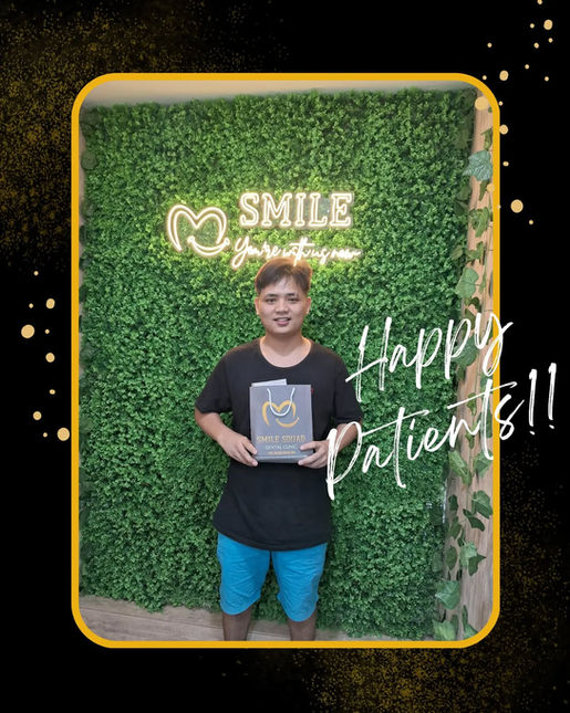 Natural-looking smile after cosmetic dental treatment