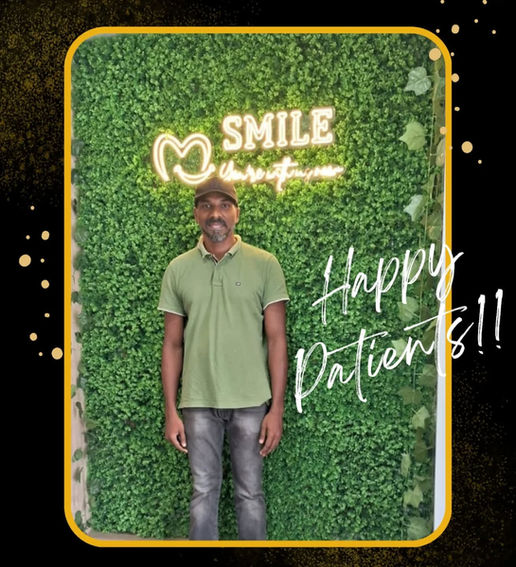 Aligned smile result after clear aligner treatment at Smile Squad